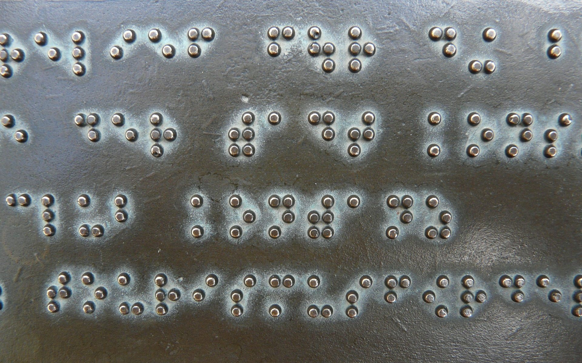 Plaque Braille