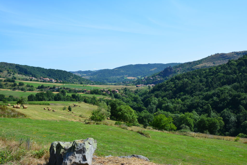 Haute-Loire - Vue sur Saint-Ilpize