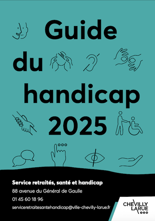 Couverture du Guide du handicap 2025 de Chevilly Larue