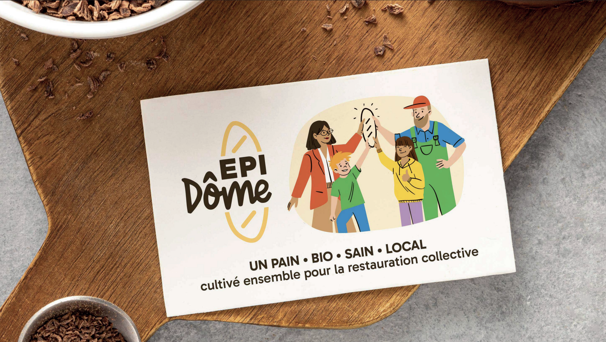 Quand les parties prenantes d’un projet contribuent à définir son identité graphique : le cas EpiDôme